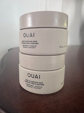 OUAI Fine to Medium Hair Treatment Masque - 2 pc